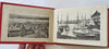 Antwerp Belgium Tourist Keepsake Street Scenes c 1890's pictorial souvenir album