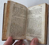 Laurence Sterne Selected Poems & Memoir 1828 rare Boston pocket leather book