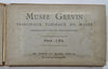 Musee Grevin Wax Museum Souvenir Keepsake c. 1880's French pictorial album