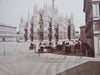 Milan Italy Tourist Souvenir Milano Italia c.1880 pictorial 18 photo views album