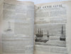 Civil Engineering in Europe 1887 French illustrated journal rare monumental book