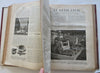 Civil Engineering in Europe 1887 French illustrated journal rare monumental book