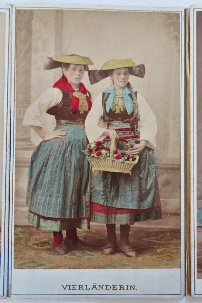 Hamburg Germany Costume Views c. 1880's pictorial souvenir album