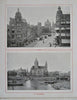 Amsterdam Holland Street Scenes c. 1900 Vlieger fine album many nice photo views