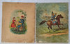 ABC Juvenile Soldiers 1894-99 Lot x 2 McLoughlin chromo color plate books