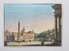 Rome Italy Roma Italia 53 hand colored prints c. 1860's large unique view album