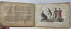 World Cultures & Peoples 1819 rare plate book w/ 26 engravings & old hand color