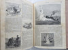 Frank Leslie's Popular Monthly 1885 rare leather book 100's wood engraved images