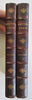 British Poets John Dryden Collected Works 1856 leather poetry 2 vol. set