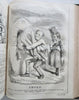 Punch Magazine full of wood engravings 1859 U.K. fine leather periodical