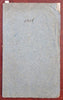 French Napoleonic Almanac 1806 w/ Gardening Tips rare booklet