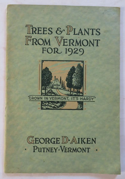 Trees & Plants Putney Vermont 1929 Mail Order Catalog Flowers pictorial book