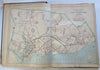Beverly Massachusetts 1907 Essex County 29 City Plans large rare complete atlas