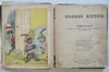 Robber Kitten cats kittens c. 1850's rare hand colored juvenile book 8 plates