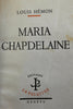 Maria Chapedelaine c.1930-50 Louis Hemon Canadian Novel old French leather book