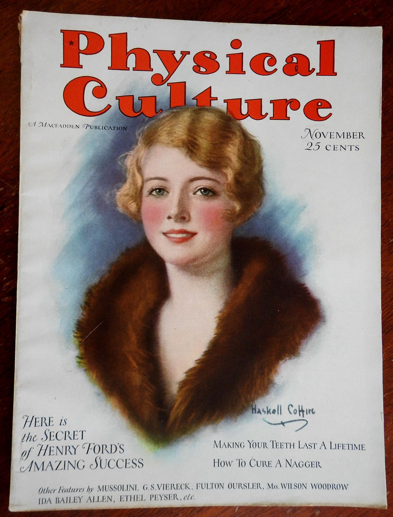 Body Physical Culture Magazine 1928 American Health self image illustrated