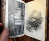 Sir Walter Scott Poetical Works 1833 fine 12 volume leather set old books