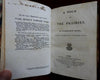 Washington Irving Tour on the Prairies 1835 Paris 1st French Ed. leather book