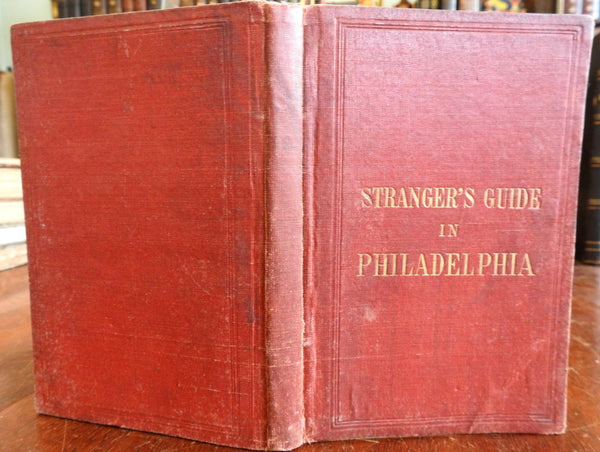 Philadelphia Stranger's Guide 1859 illustrated tour guide monuments buildings