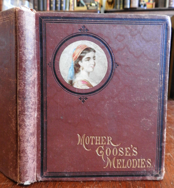 Mother Gooses Melodies c. 1865-70 illustrated children's nursery rhymes old book