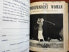 Independent Woman 1922-4 rare magazine book 30 issues illustrated early Feminism