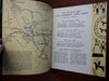 Glacier National Park Rocky Mountains 1940 illustrated travel guide w/ lg. map