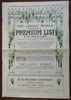 Complete Premium List for 1909-10 Ladies World newspaper subscription prizes