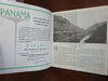 Panama Americas Art Deco 1937 Illustrated travel guide fishing sight-seeing
