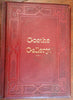Goethe Female Characters 1880's lovely leather book w/ 22 albumen photographs