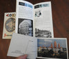 India Souvenirs c. 1950's Agra & Delhi Postcards Mercury Travel brochure