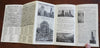 Boston and New York Classic Hotels 1912 advertising booklet w/ pictorial map