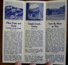 Colorado Springs & Pikes Peak Region c. 1930's road trip Hotel promo pamphlet