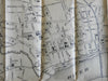 Middletown Connecticut promotional c. 1910 Price & Lee Co. city plan pocket map