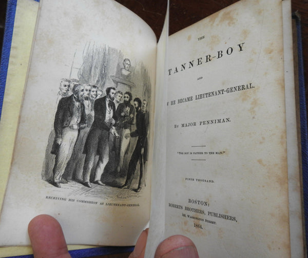Ulysses S. Grant 1864 Civil War era pictorial juvenile gilt decorative book