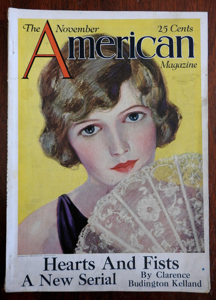 American Magazine 1923 illustrated period advertising NC Wyeth Coles Phillips