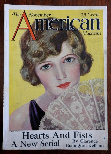 American Magazine 1923 illustrated period advertising NC Wyeth Coles Phillips