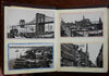 New York City Manhattan c. 1880's tourist souvenir photo view album Liberty