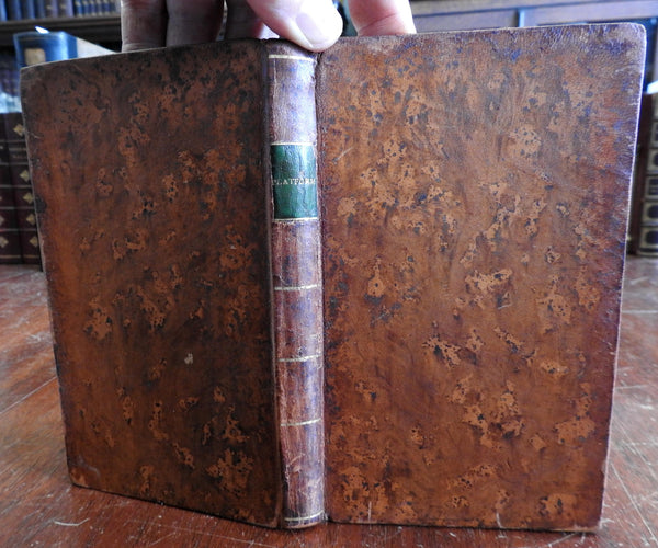 New England Churches 1808-12 Baptism Platform Doctrines collected leather book
