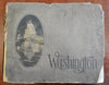 Washington D.C. Nation's Capital 1923 nice souvenir album 48 rotogravure plates
