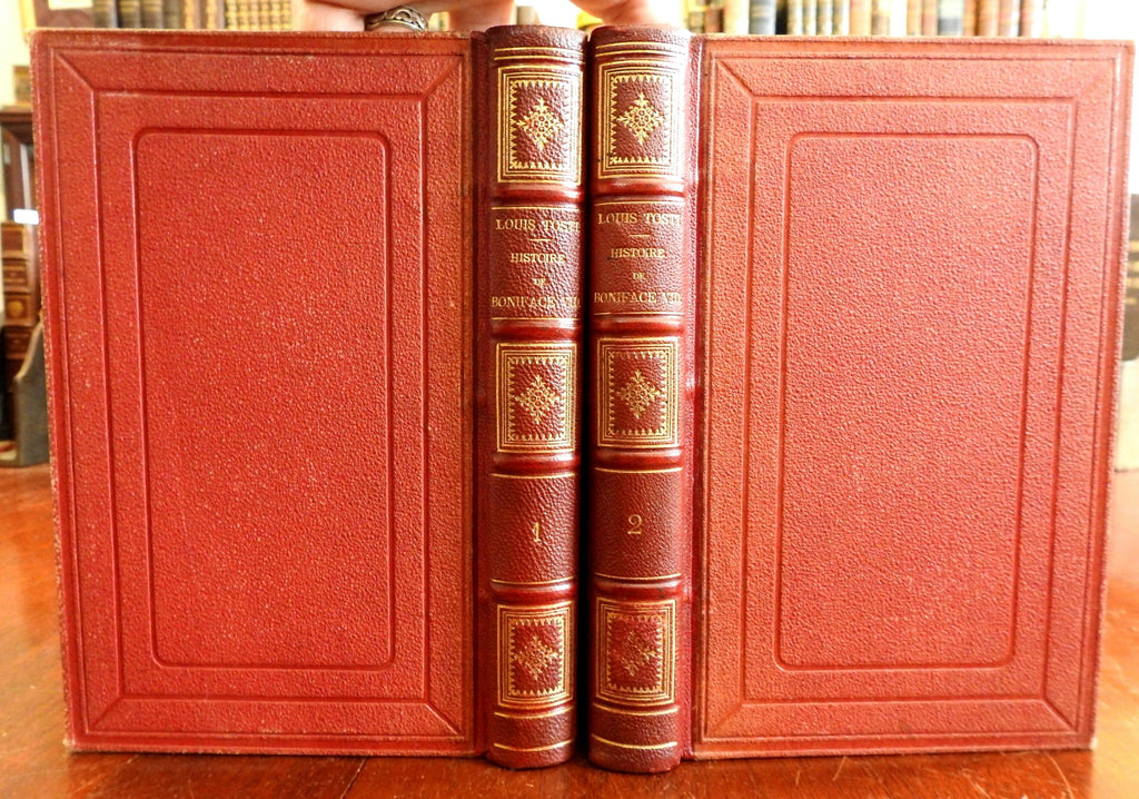 History of Pope Boniface VIII 1854 D. Louis Tosti French 2 volume set