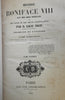 History of Pope Boniface VIII 1854 D. Louis Tosti French 2 volume set