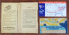 Advertising envelopes 1930's-40's Kodak Western Union American Airlines map lot