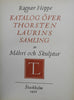 Thosten Laurins Samling Painting & Sculpture Swedish 1936 leather book