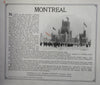 Views of Montreal Canada 1910 illustrated souvenir album street scenes