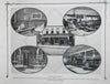 Greater Schenectady New York 1890's scarce illustrated souvenir photo album book