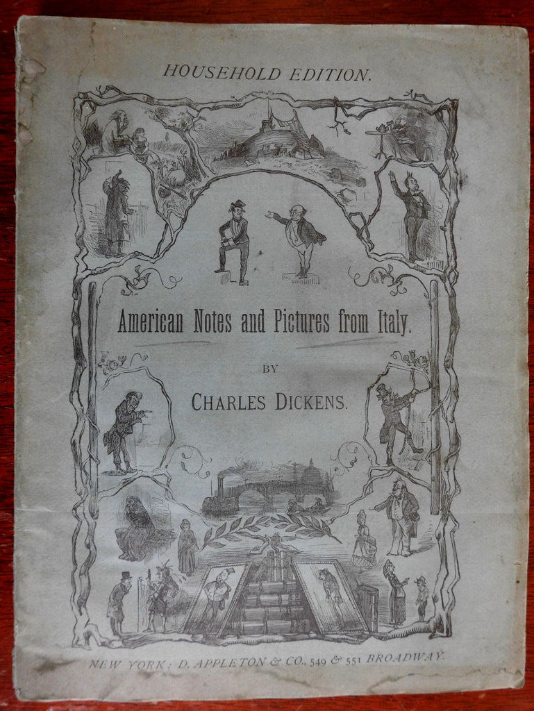 American Notes Charles Dickens Household Edition 1876 Appleton Frost illustrated