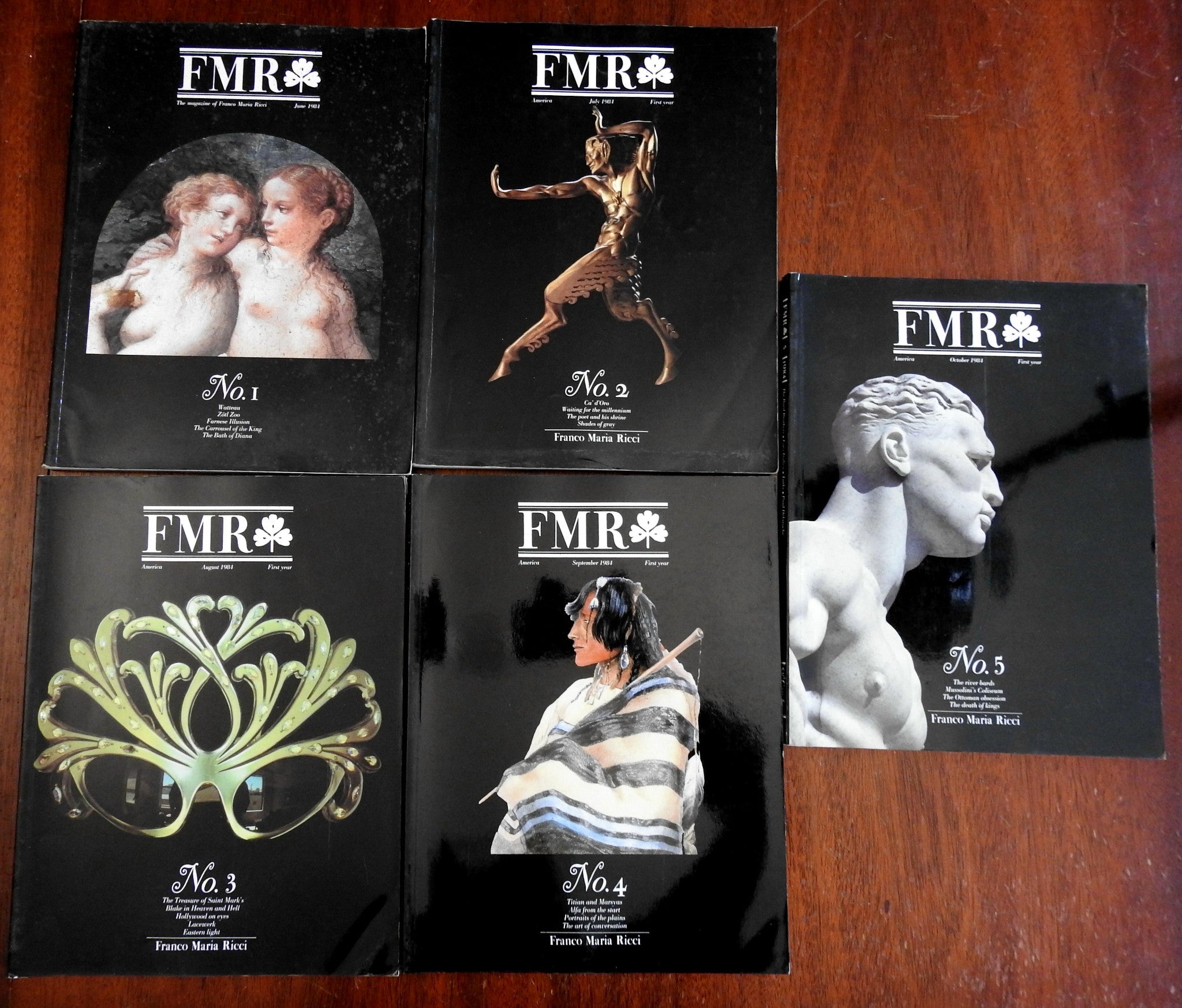 FMR INTERNATIONAL ENGLISH EDITION THE ART MAGAZINE OF FRANCO