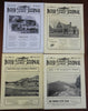 Inter-State Journal Vermont Green Mountains 1900-2 rare VT magazine 4 issues