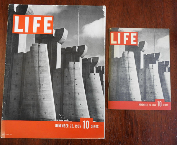 Life Magazine Issue #1 November 23rd 1936 w/ small format version 2 issues