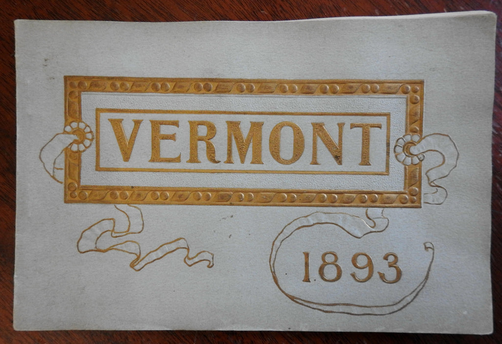 Vermont Scenery & Industry 1893 illustrated factories Americana local history